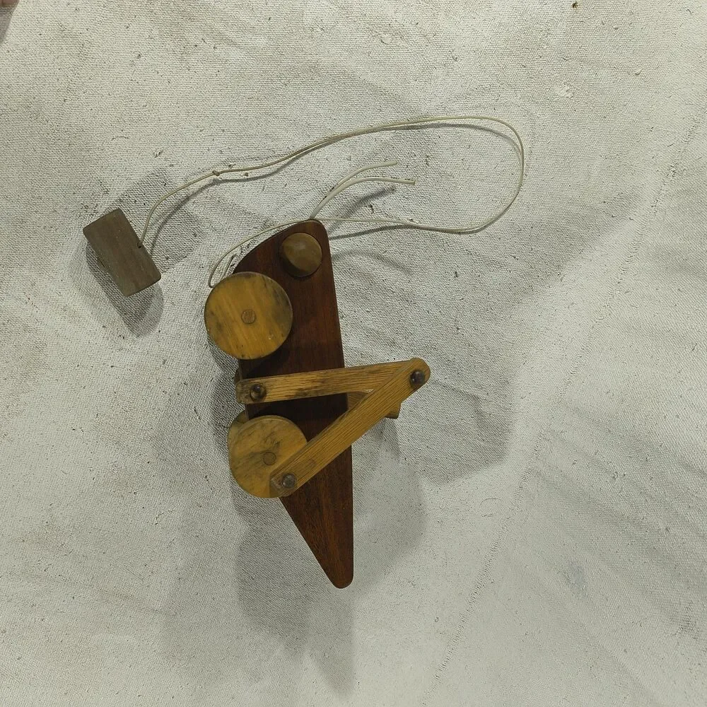 Wooden Grasshopper Vintage Pull Toy